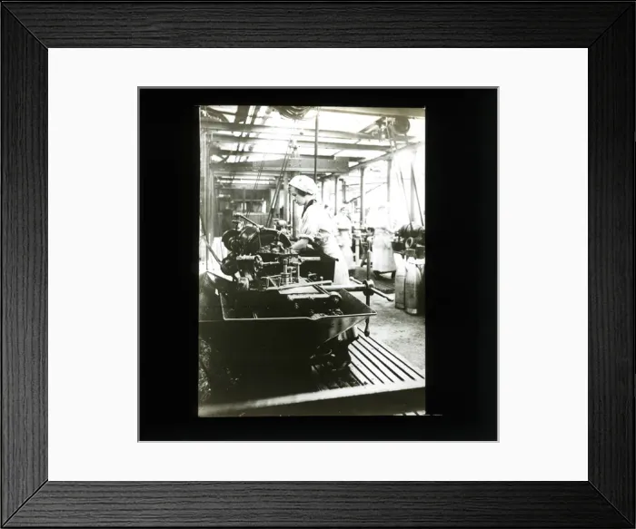 Framed Print : WW1 Munitions Factory Framed Print : WW1 Munitions Factory