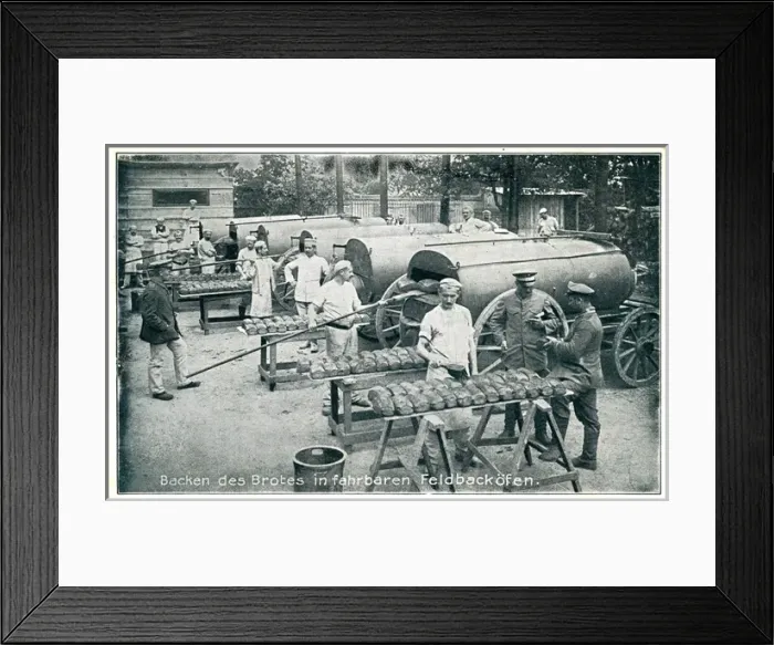 Framed Print : WW1 Garman Field Ovens Framed Print : WW1 Garman Field Ovens