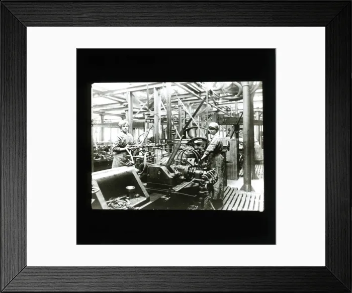 Framed Print : WW1 Munitions Factory Framed Print : WW1 Munitions Factory