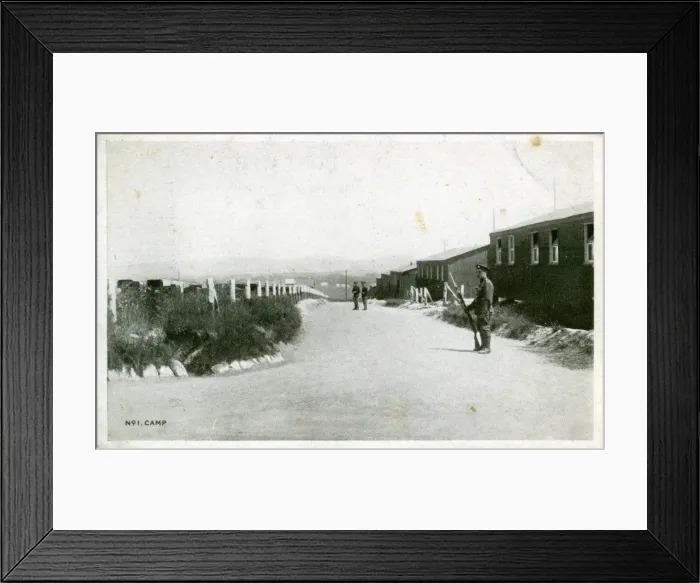 Framed Print : Army Camp - Barracks, Thought to be Salisbury, Wiltshire Framed Print : Army Camp - Barracks, Thought to be Salisbury, Wiltshire