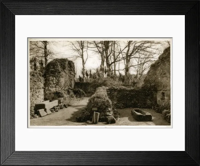 Framed Print : Historic Stone Troughs, Torquay, Devon Framed Print : Historic Stone Troughs, Torquay, Devon