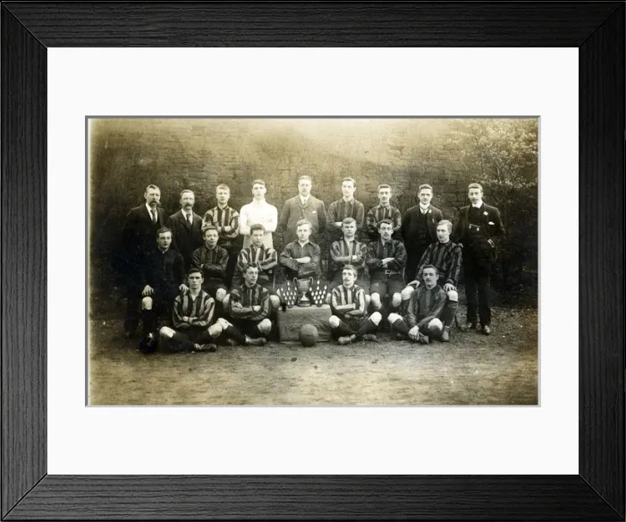 Framed Print : Football Club, Halifax, Yorkshire Framed Print : Football Club, Halifax, Yorkshire