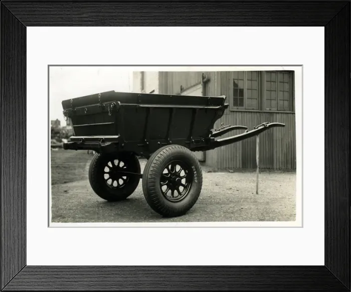 Framed Print : Dunlop Promotion - Cart Tyres, Holbrooks, Warwickshire Framed Print : Dunlop Promotion - Cart Tyres, Holbrooks, Warwickshire