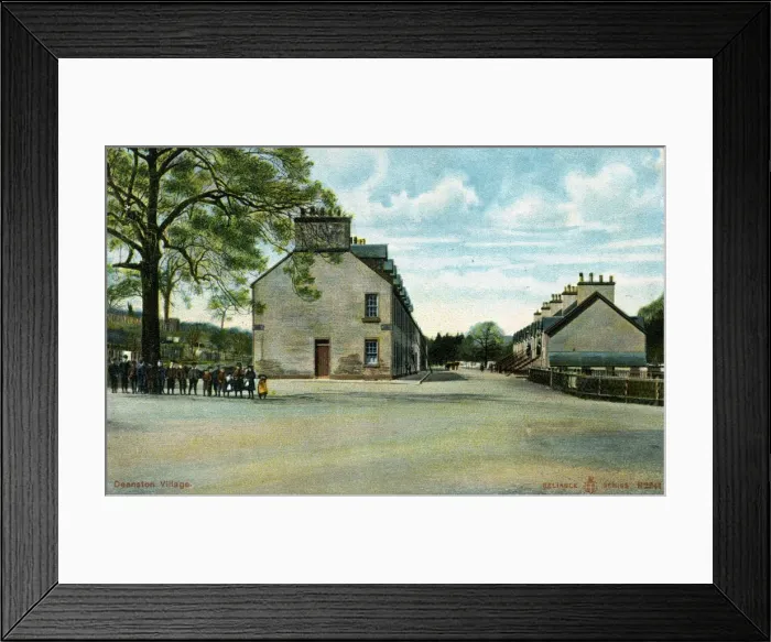 Framed Print : Teith Road, Deanston, Stirlingshire Framed Print : Teith Road, Deanston, Stirlingshire
