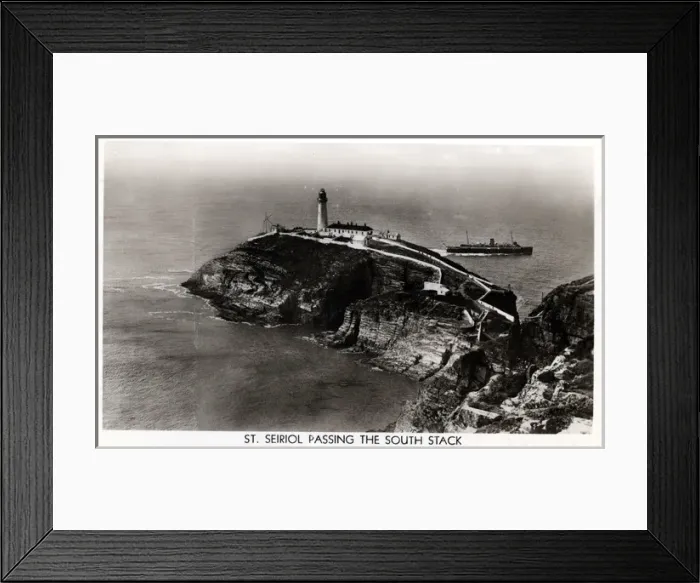 Framed Print : The Lighthouse, South Stack, Anglesey Framed Print : The Lighthouse, South Stack, Anglesey