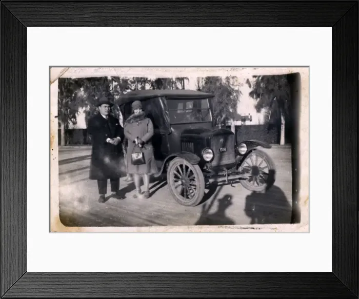 Framed Print : Model T Ford Vintage Car - Automobile Framed Print : Model T Ford Vintage Car - Automobile