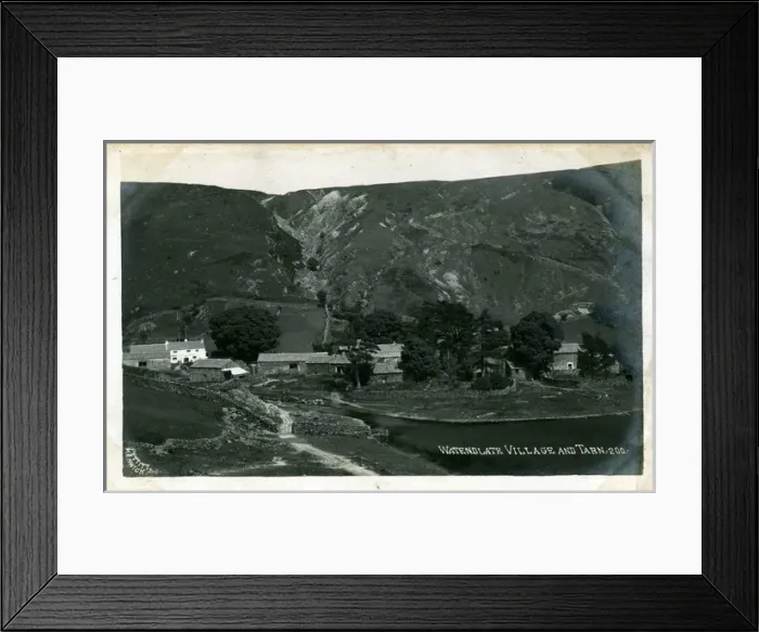 Framed Print : Village & Tarn, Watendlath, Cumbria Framed Print : Village & Tarn, Watendlath, Cumbria
