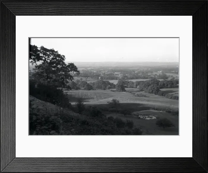 Framed Print : Thought to be the View from the Castle Grounds, Hever Castle Framed Print : Thought to be the View from the Castle Grounds, Hever Castle