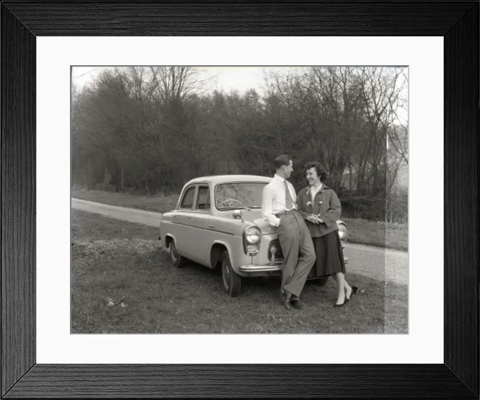 Framed Print : Ford Prefect, Hullbridge, Essex Framed Print : Ford Prefect, Hullbridge, Essex