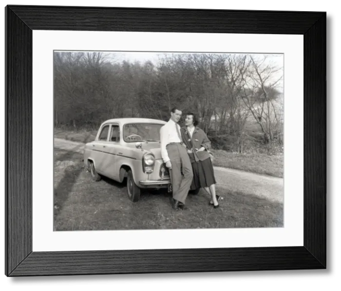 Framed Print : Ford Prefect, Hullbridge, Essex Framed Print : Ford Prefect, Hullbridge, Essex