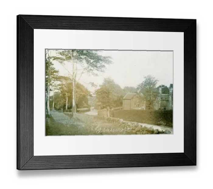 Framed Print : Clough Lane, Grasscroft, Lancashire Framed Print : Clough Lane, Grasscroft, Lancashire