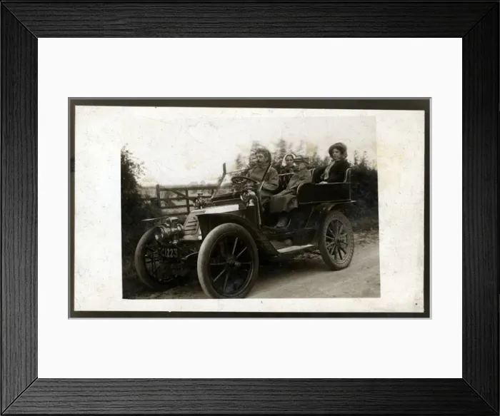 Framed Print : 1904 De Dion Bouton Vintage Car Framed Print : 1904 De Dion Bouton Vintage Car