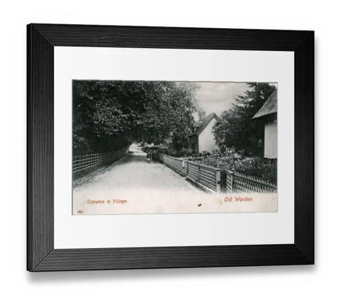 Framed Print : Village Entrance, Old Warden, Lancashire Framed Print : Village Entrance, Old Warden, Lancashire