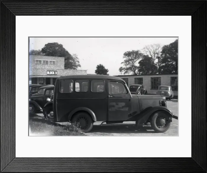 Framed Print : Hearse, Hullbridge, Essex Framed Print : Hearse, Hullbridge, Essex