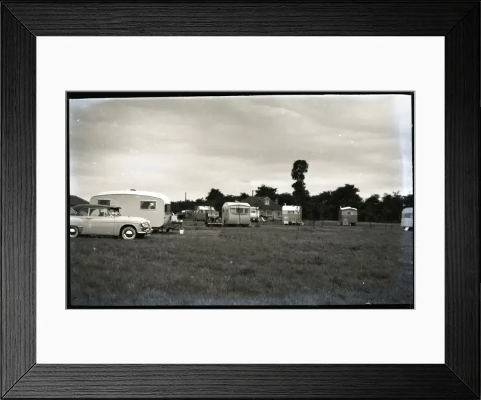 Framed Print : Halcyon Caravan Park, Hullbridge, Essex Framed Print : Halcyon Caravan Park, Hullbridge, Essex