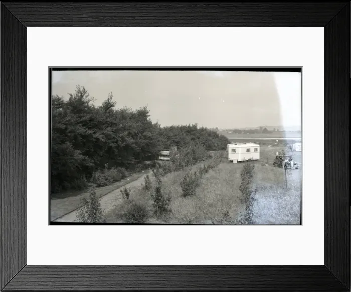 Framed Print : Halcyon Caravan Park, Hullbridge, Essex Framed Print : Halcyon Caravan Park, Hullbridge, Essex