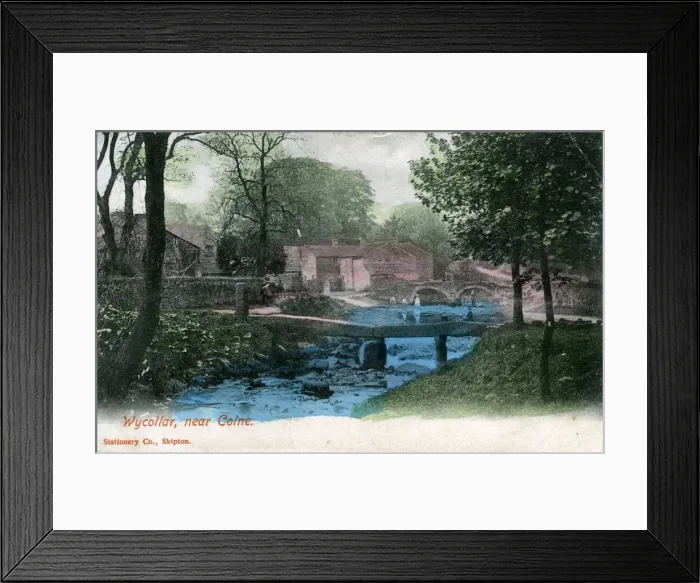 Framed Print : The Village, Wycollar, Lancashire Framed Print : The Village, Wycollar, Lancashire
