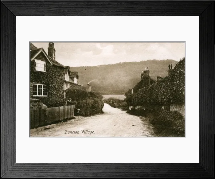 Framed Print : The Village, Duncton, Sussex Framed Print : The Village, Duncton, Sussex