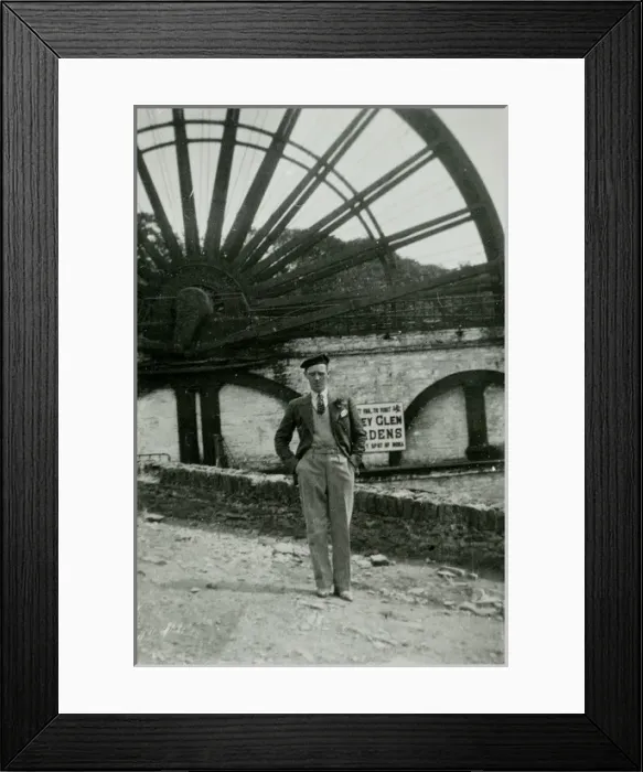 Framed Print : The Laxey Wheel, Laxey, Isle of Man Framed Print : The Laxey Wheel, Laxey, Isle of Man