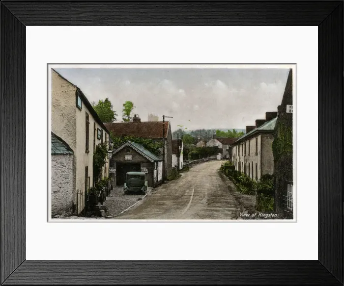 Framed Print : The Village, Kingston St Mary, Somerset Framed Print : The Village, Kingston St Mary, Somerset