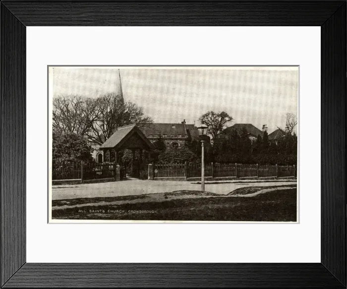 Framed Print : All Saints Church, Crowborough, Sussex Framed Print : All Saints Church, Crowborough, Sussex