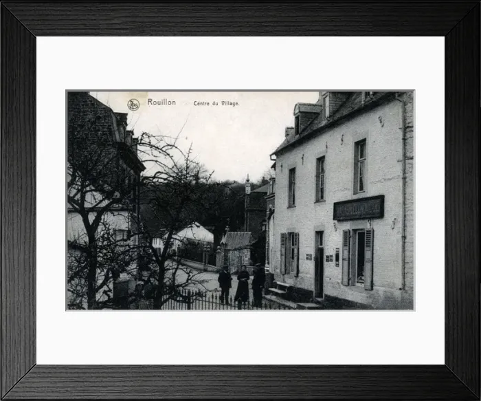 Framed Print : The Village Centre, Rouillon, Pays de la Loire Framed Print : The Village Centre, Rouillon, Pays de la Loire