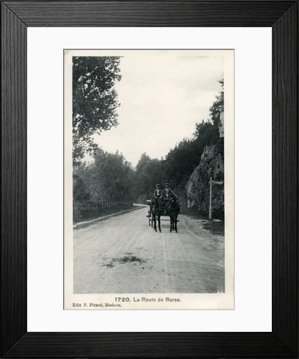 Framed Print : La Route de Barse, Nord-Pas-de-Calais Framed Print : La Route de Barse, Nord-Pas-de-Calais