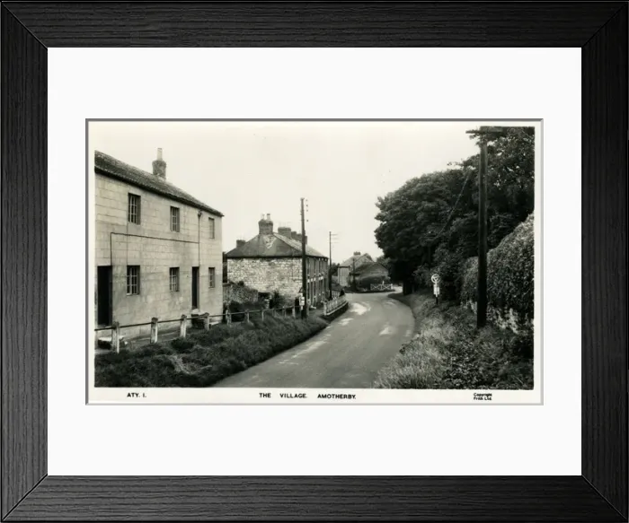 Framed Print : The Village, Amotherby, Yorkshire Framed Print : The Village, Amotherby, Yorkshire