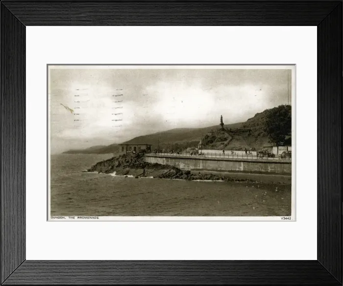 Framed Print : The Promenade, Dunoon, Argyll-shire Framed Print : The Promenade, Dunoon, Argyll-shire