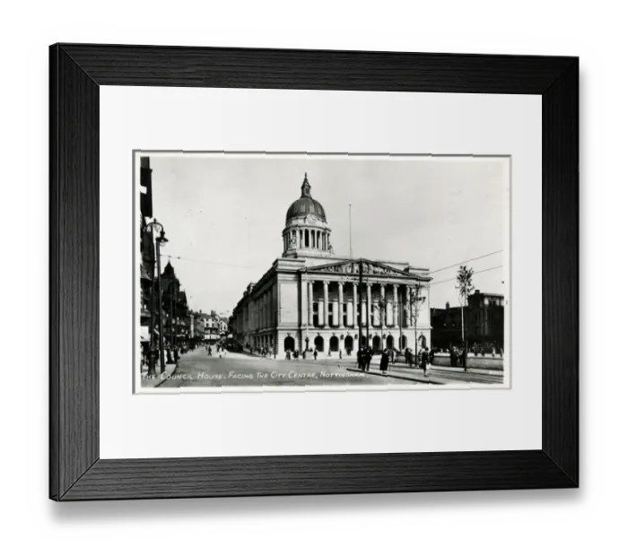 Framed Print : The Council House, Nottingham, Nottinghamshire Framed Print : The Council House, Nottingham, Nottinghamshire