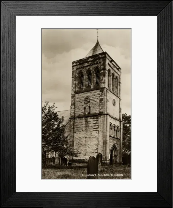 Framed Print : St Johns Church, Shildon, County Durham Framed Print : St Johns Church, Shildon, County Durham