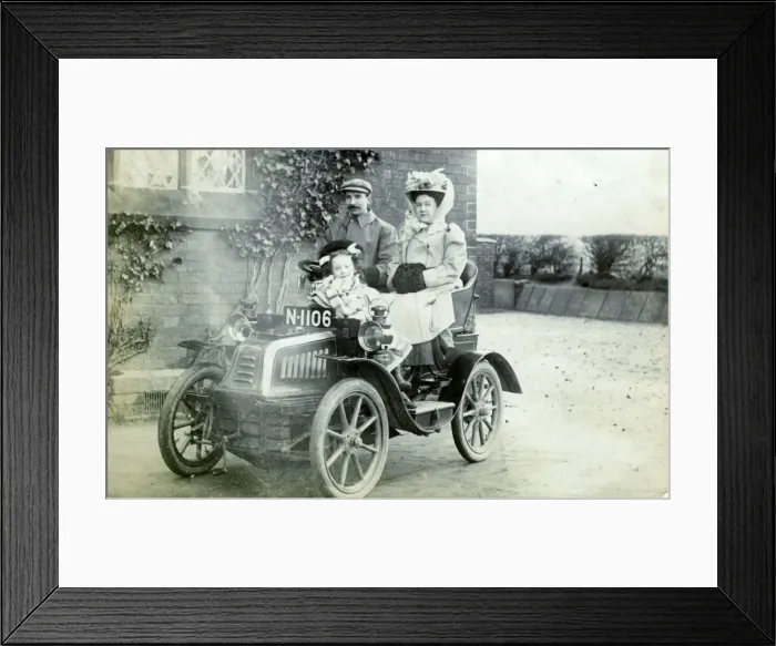 Framed Print : Vintage Car (awaiting identification - possibly a Peugeot) Framed Print : Vintage Car (awaiting identification - possibly a Peugeot)