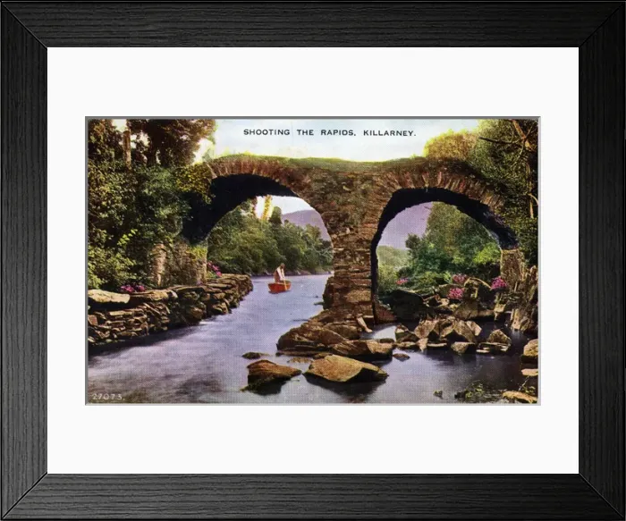 Framed Print : Old Weir Bridge, Killarney, County Kerry Framed Print : Old Weir Bridge, Killarney, County Kerry