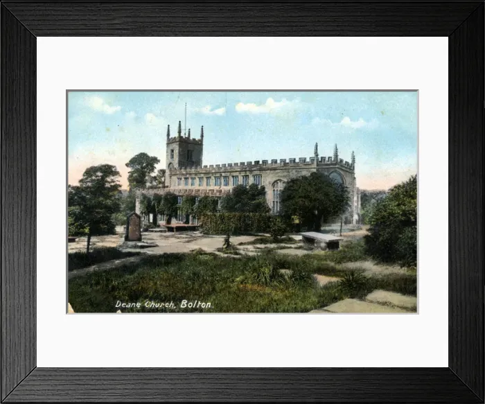 Framed Print : Deane Church, Bolton, Lancashire Framed Print : Deane Church, Bolton, Lancashire