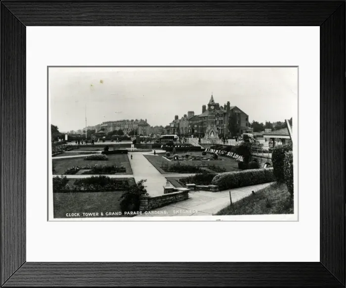 Framed Print : Grand Parade Gardens, Skegness, Lincolnshire Framed Print : Grand Parade Gardens, Skegness, Lincolnshire