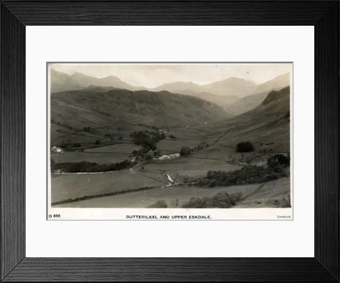 Framed Print : Butterilkel Farmhouse, Upper Eskdale, Cumbria Framed Print : Butterilkel Farmhouse, Upper Eskdale, Cumbria