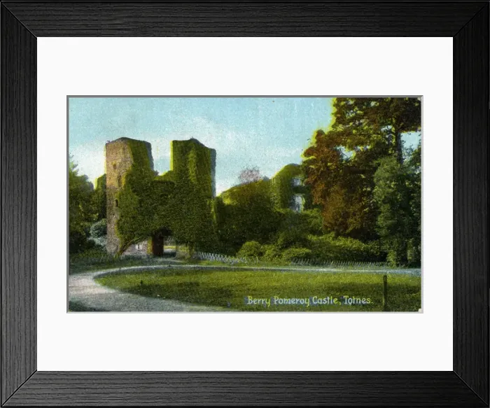 Framed Print : Berry Pomeroy Castle, Berry Pomeroy, Devon Framed Print : Berry Pomeroy Castle, Berry Pomeroy, Devon