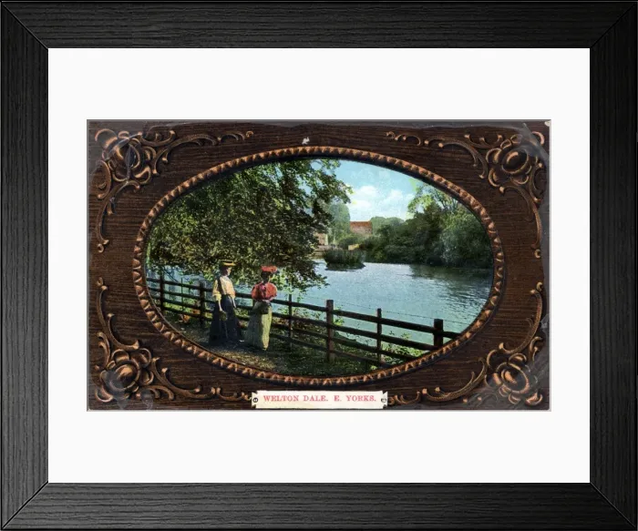 Framed Print : The River, Welton Dale, Yorkshire Framed Print : The River, Welton Dale, Yorkshire