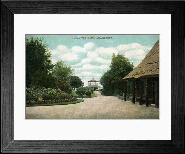 Framed Print : Belle Vue Park, Lowestoft, Suffolk Framed Print : Belle Vue Park, Lowestoft, Suffolk