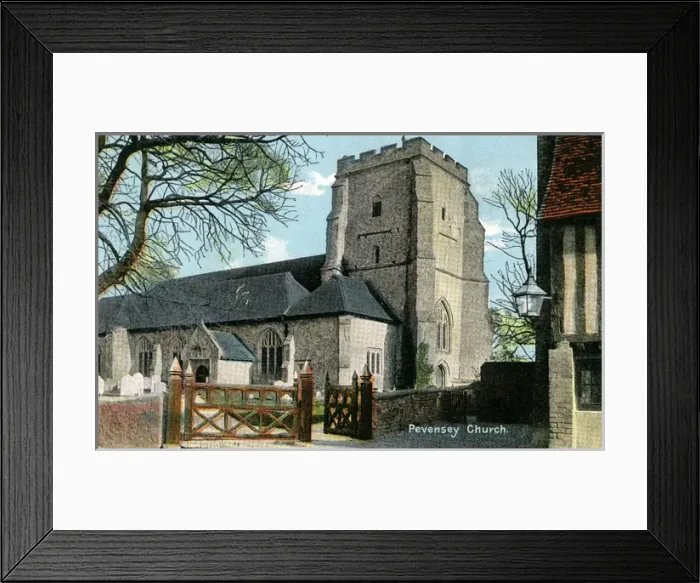 Framed Print : St Nicolas Church, Pevensey, Sussex Framed Print : St Nicolas Church, Pevensey, Sussex