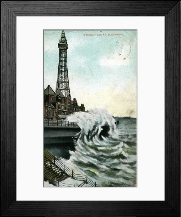 Framed Print : The Tower, Blackpool, Lancashire Framed Print : The Tower, Blackpool, Lancashire