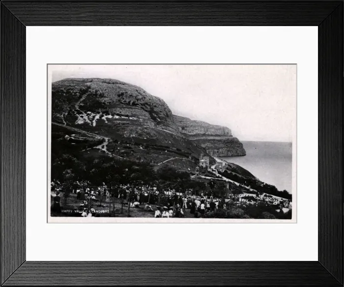 Framed Print : Happy Valley, Llandudno, Caernarvonshire Framed Print : Happy Valley, Llandudno, Caernarvonshire
