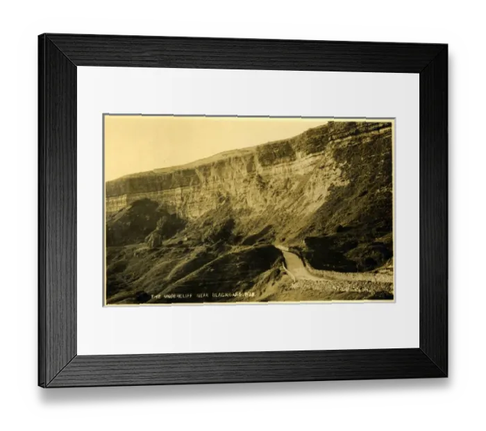 Framed Print : The Undercliff, Blackgang, Isle of Wight Framed Print : The Undercliff, Blackgang, Isle of Wight