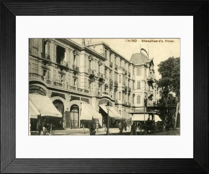 Framed Print : Shepheards Hotel, Cairo Framed Print : Shepheards Hotel, Cairo