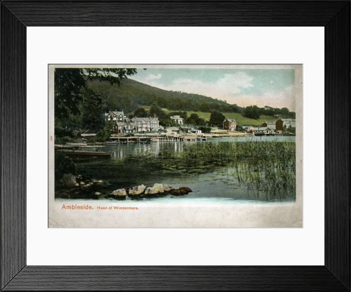 Framed Print : The Village, Ambleside, Cumbria Framed Print : The Village, Ambleside, Cumbria