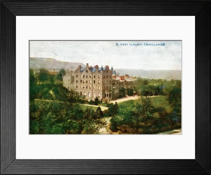 Framed Print : Craiglands, Ilkley, Yorkshire Framed Print : Craiglands, Ilkley, Yorkshire