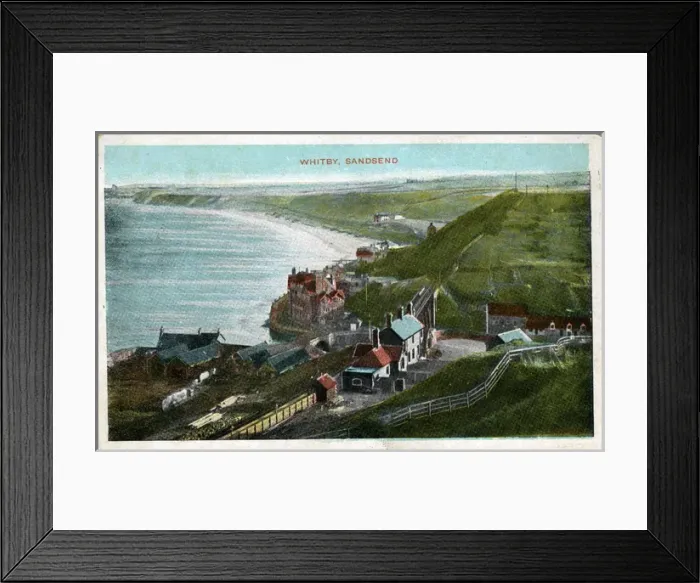 Framed Print : The Village, Sandsend, Yorkshire Framed Print : The Village, Sandsend, Yorkshire