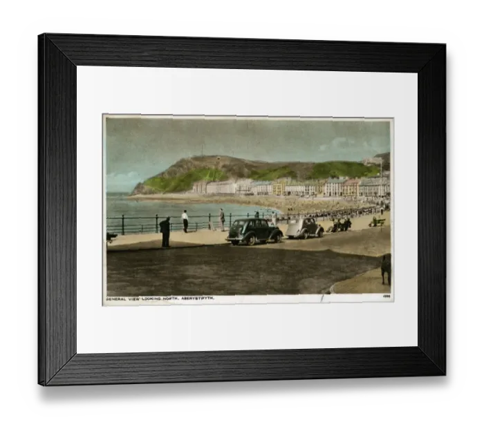 Framed Print : General View, Aberystwyth, Cardiganshire Framed Print : General View, Aberystwyth, Cardiganshire