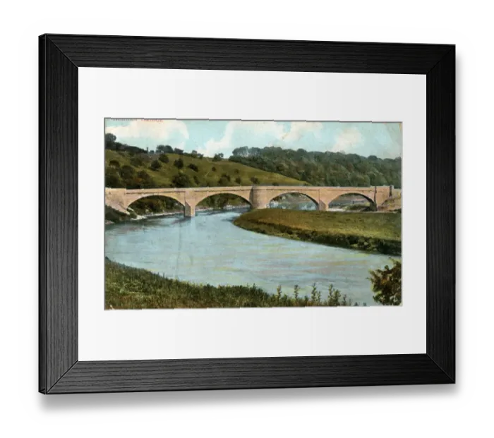 Framed Print : The Bridge, Norham, Northumberland Framed Print : The Bridge, Norham, Northumberland