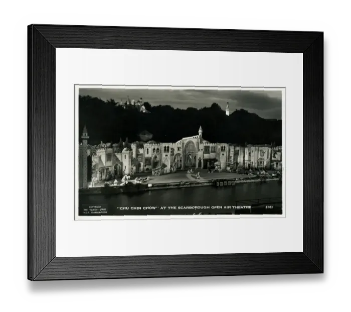 Framed Print : Open-air Theatre, Scarborough, Yorkshire Framed Print : Open-air Theatre, Scarborough, Yorkshire